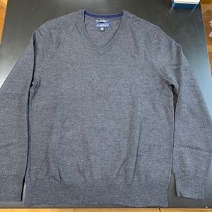 H&M men’s Merino crew-neck sweater.
